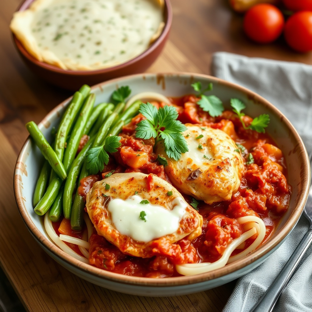 Ellens kylling cacciatore