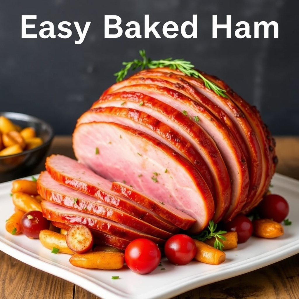 En enkel ovnsbakt skinke