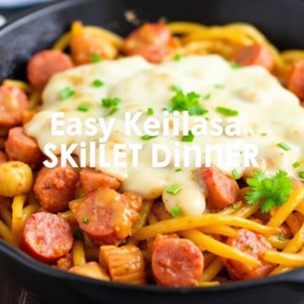 En enkel pølsegryte med kielbasa