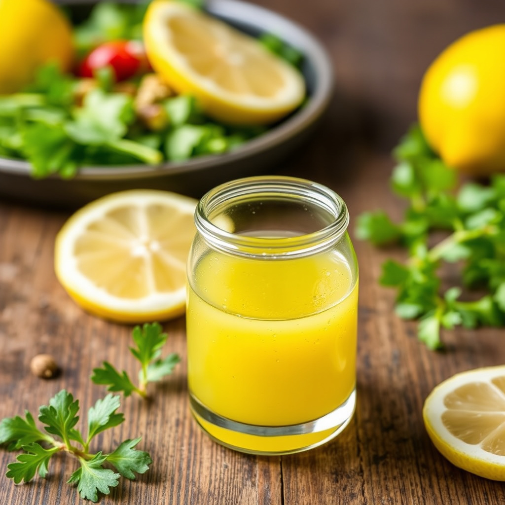 Frisk sitronvinaigrette