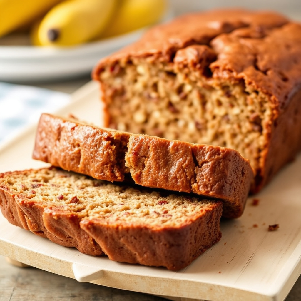 Enkel bananbrød