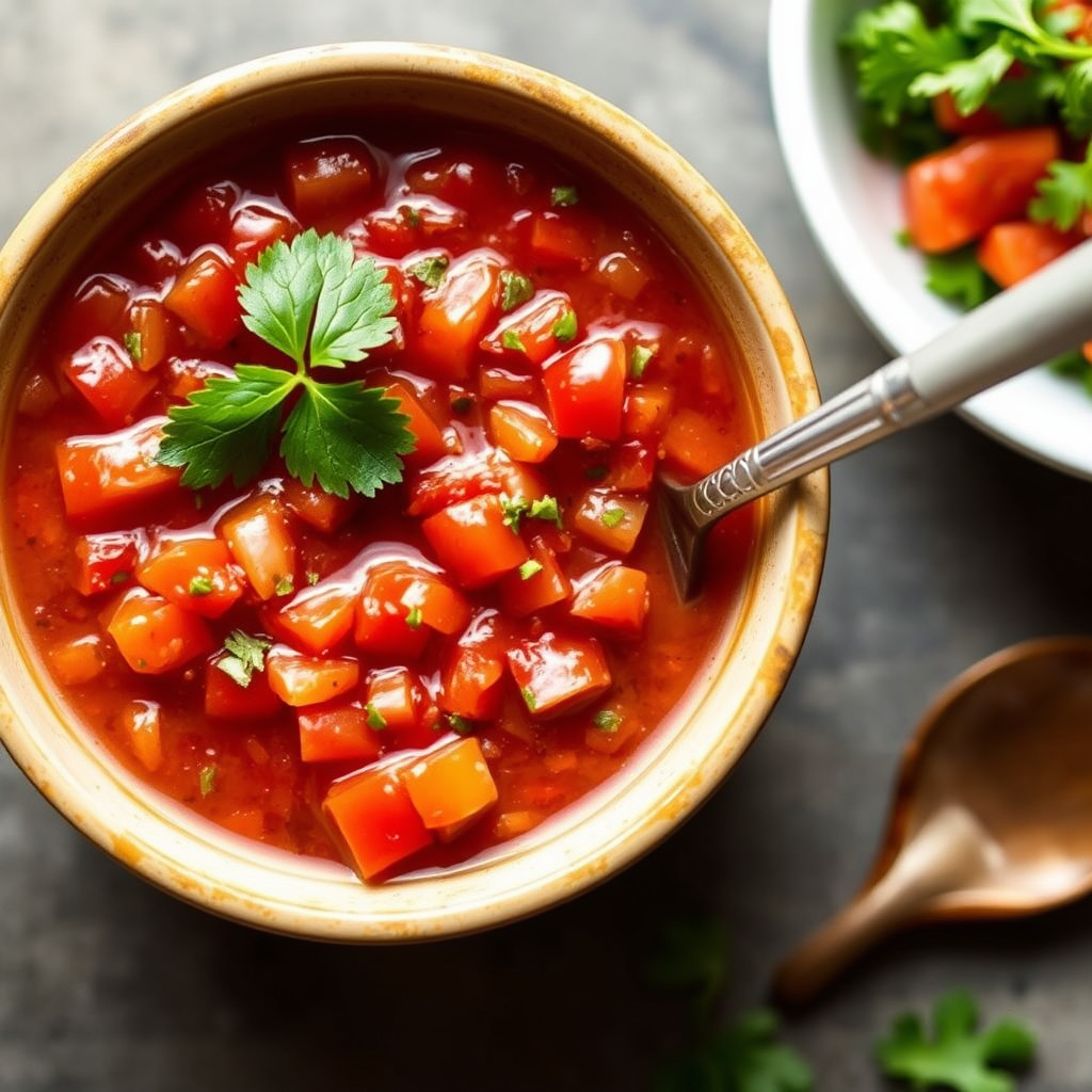 Enkel chilensk salsa