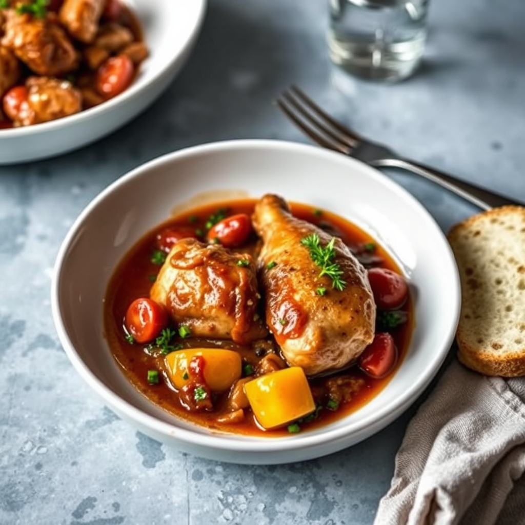 Enkel Coq au Vin
