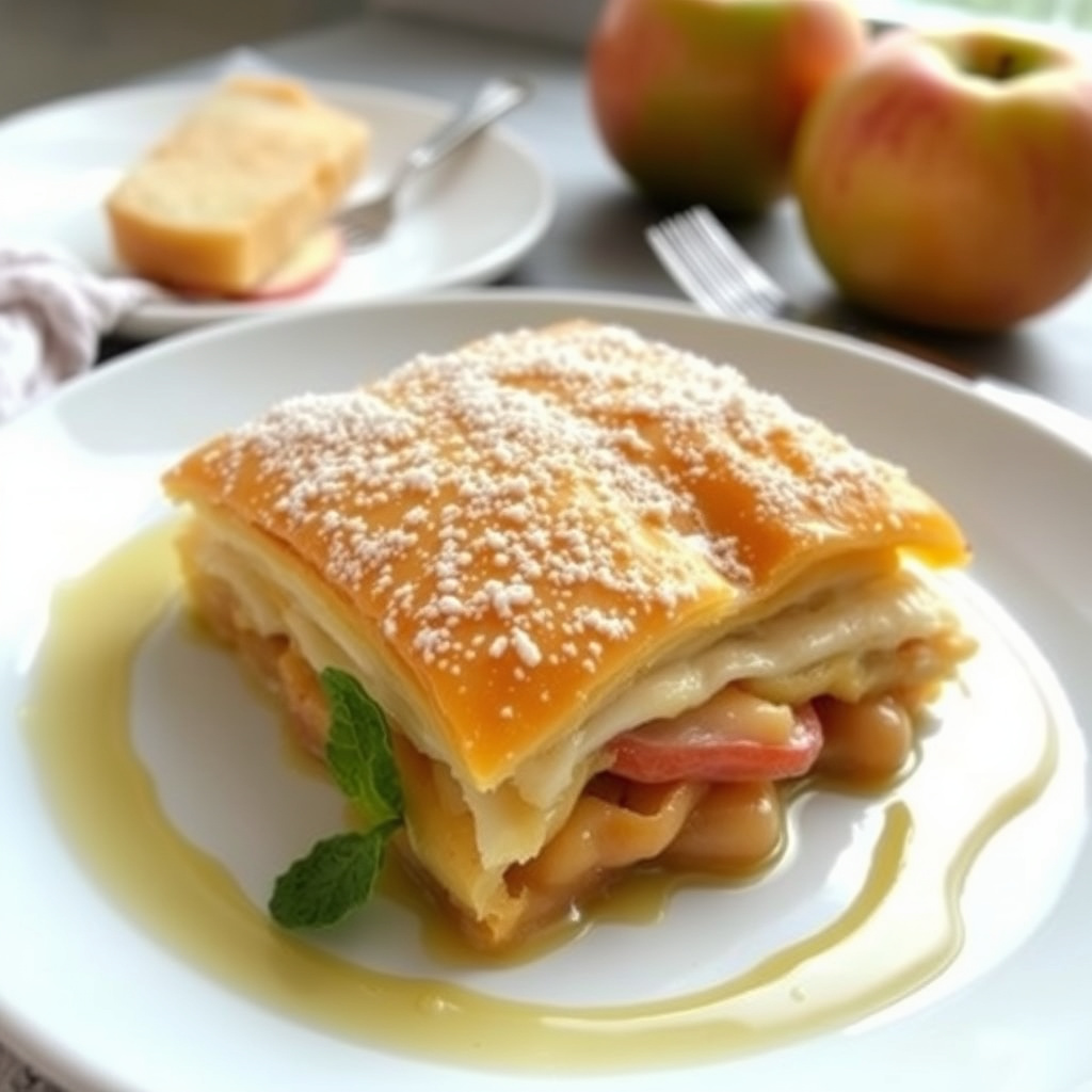 Enkel eplestrudel