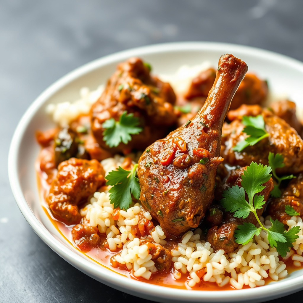 Enkel indisk krydret lam