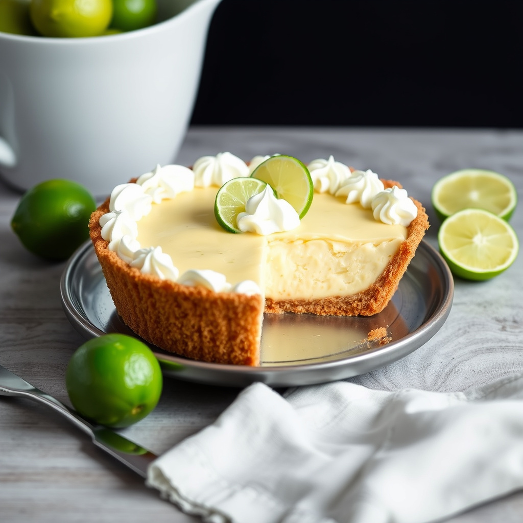 Enkel nøtte-limepai I