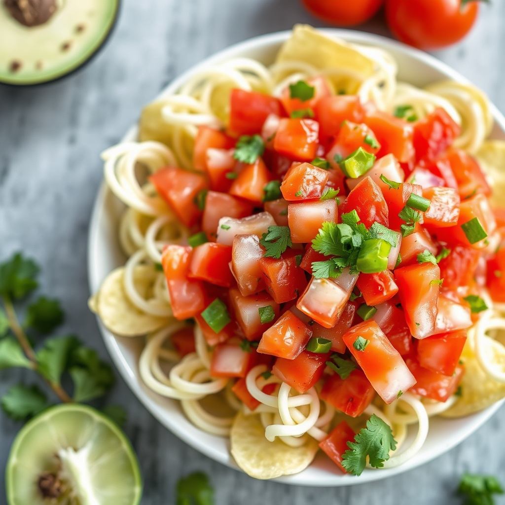 Frisk Pico de Gallo med Avokado