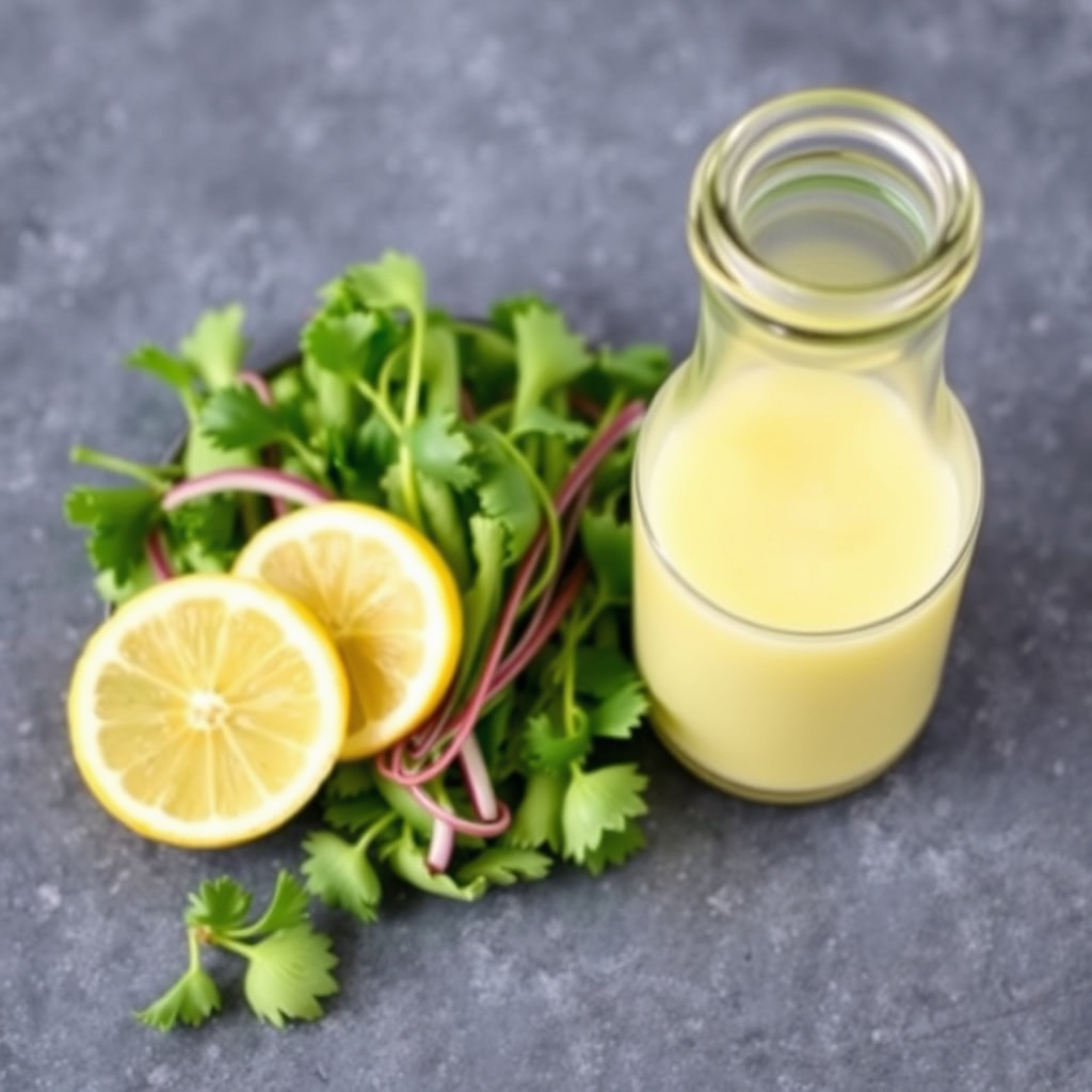 Frisk sitrondressing