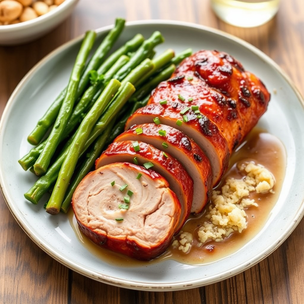 Enkelt og elegant svinenakke