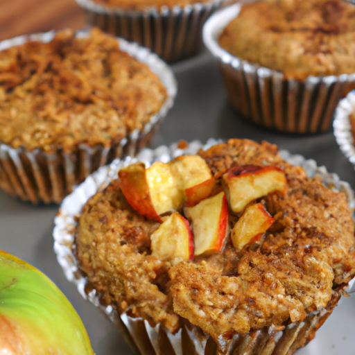 Enkle eple- og kanelmuffins