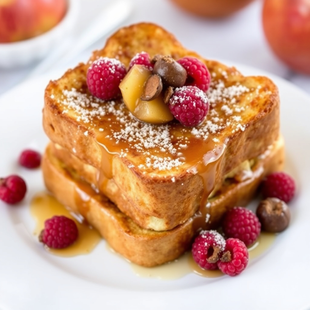 Eplepai-fransk toast