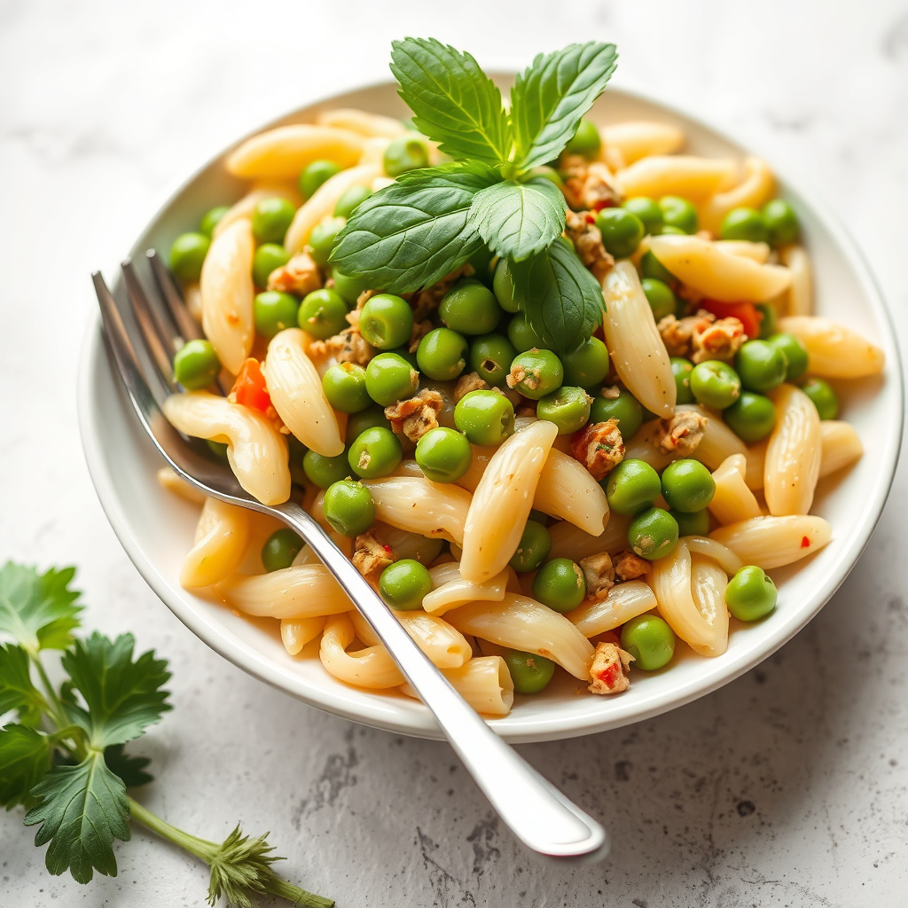 Erter- og pastasalat