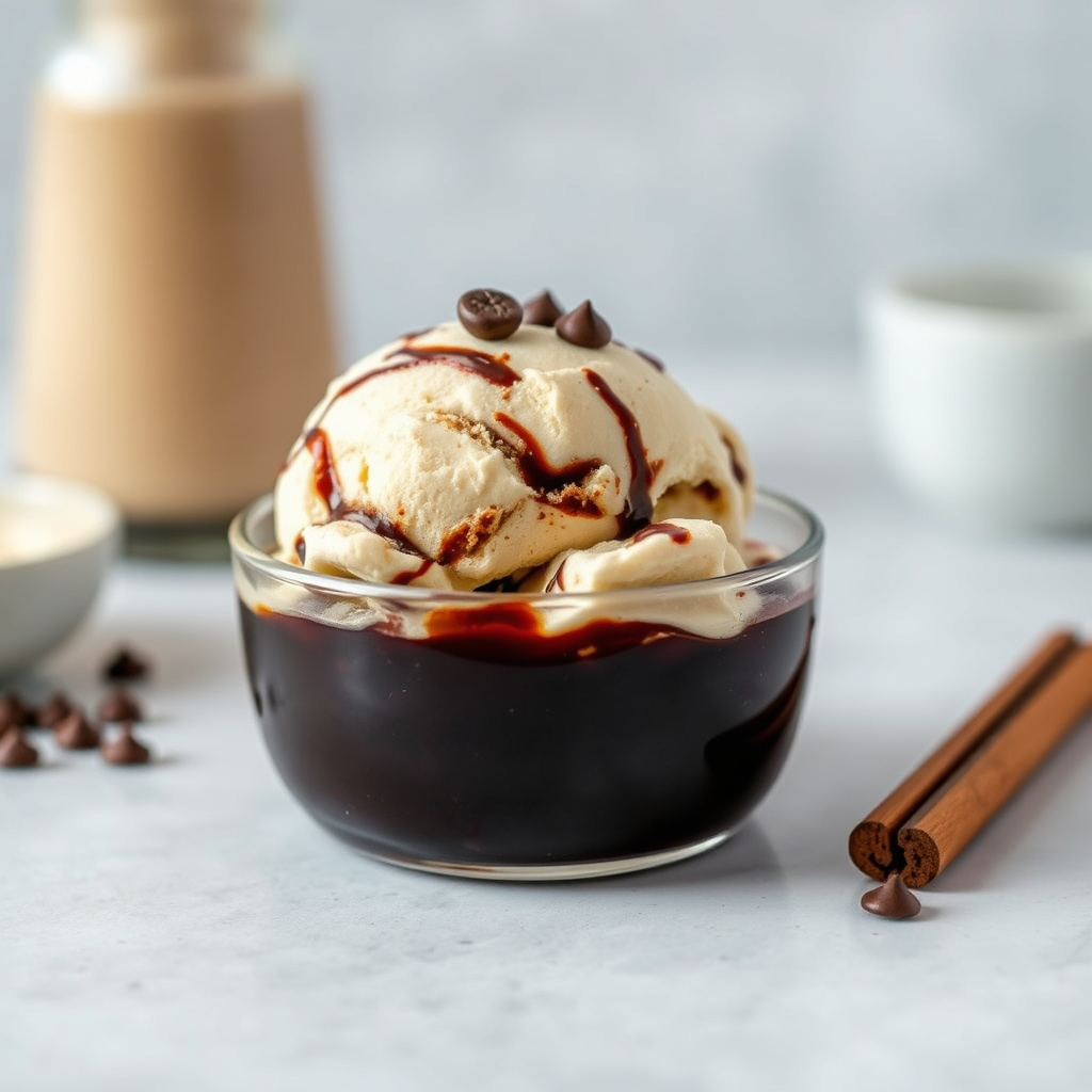 Espressoglass med iskrem