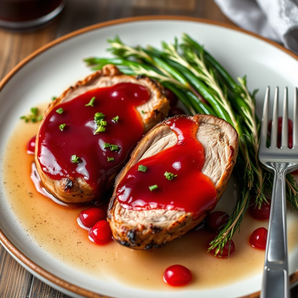 Fasanbryst med granateplesirup