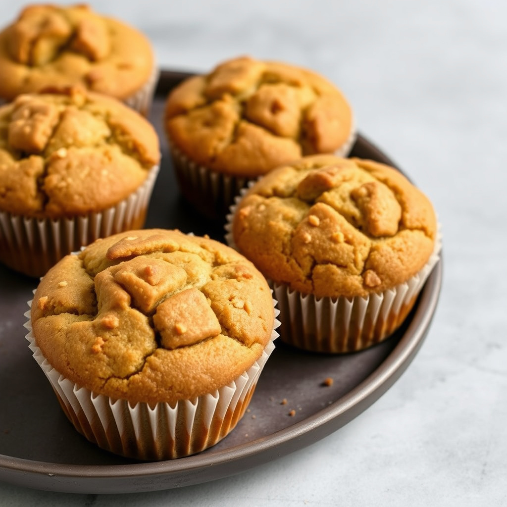 Fersk ingefærmuffins