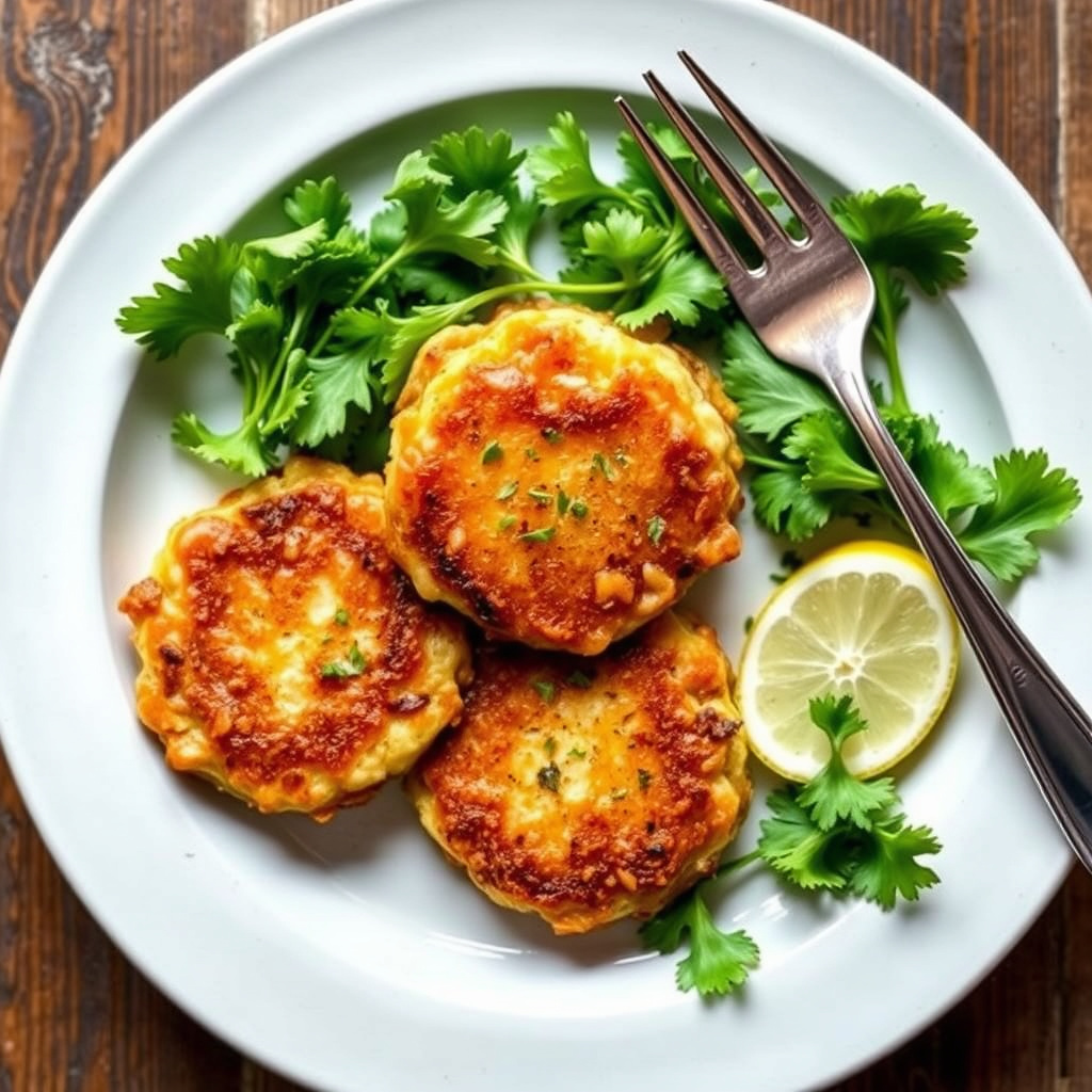 Fersk laks-latkes