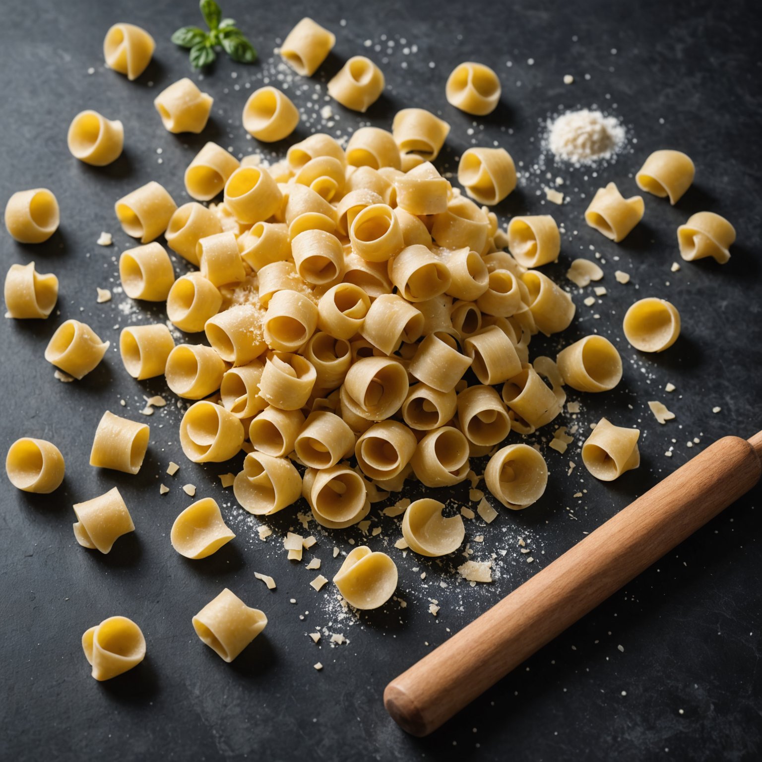 Fersk hjemmelaget pastadeig
