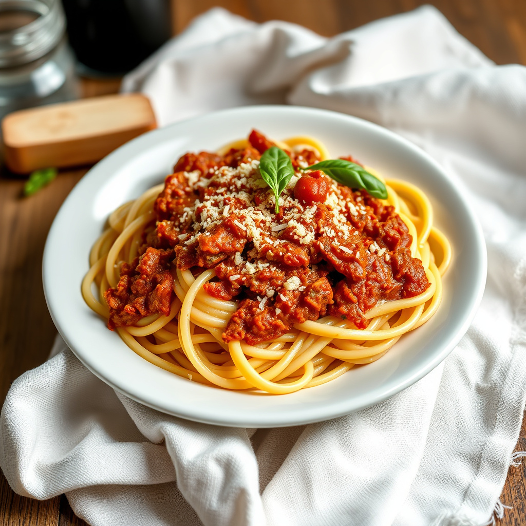 Fettuccini Bolognese
