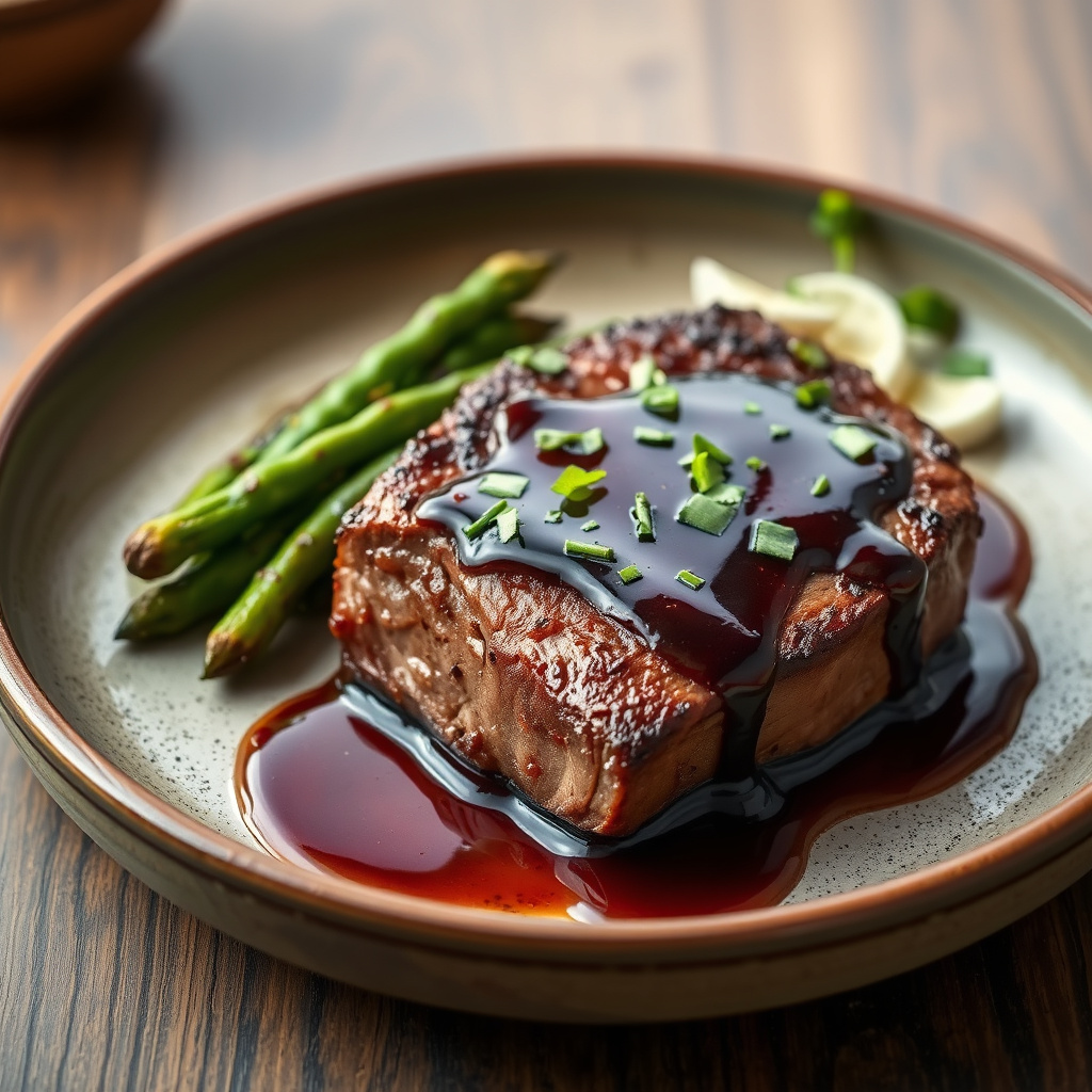 Filet Mignon med fyldig balsamico-glaze