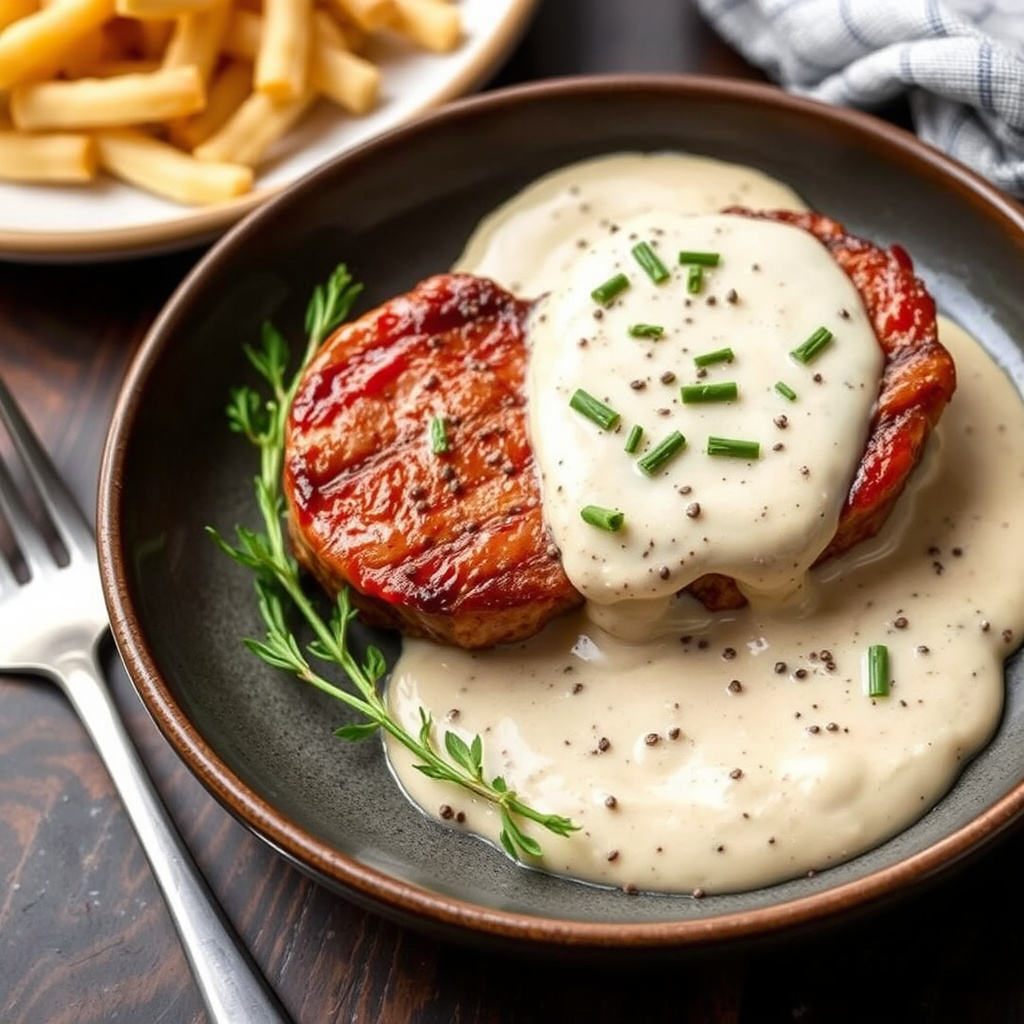 Filet Mignon med pepperkremsaus