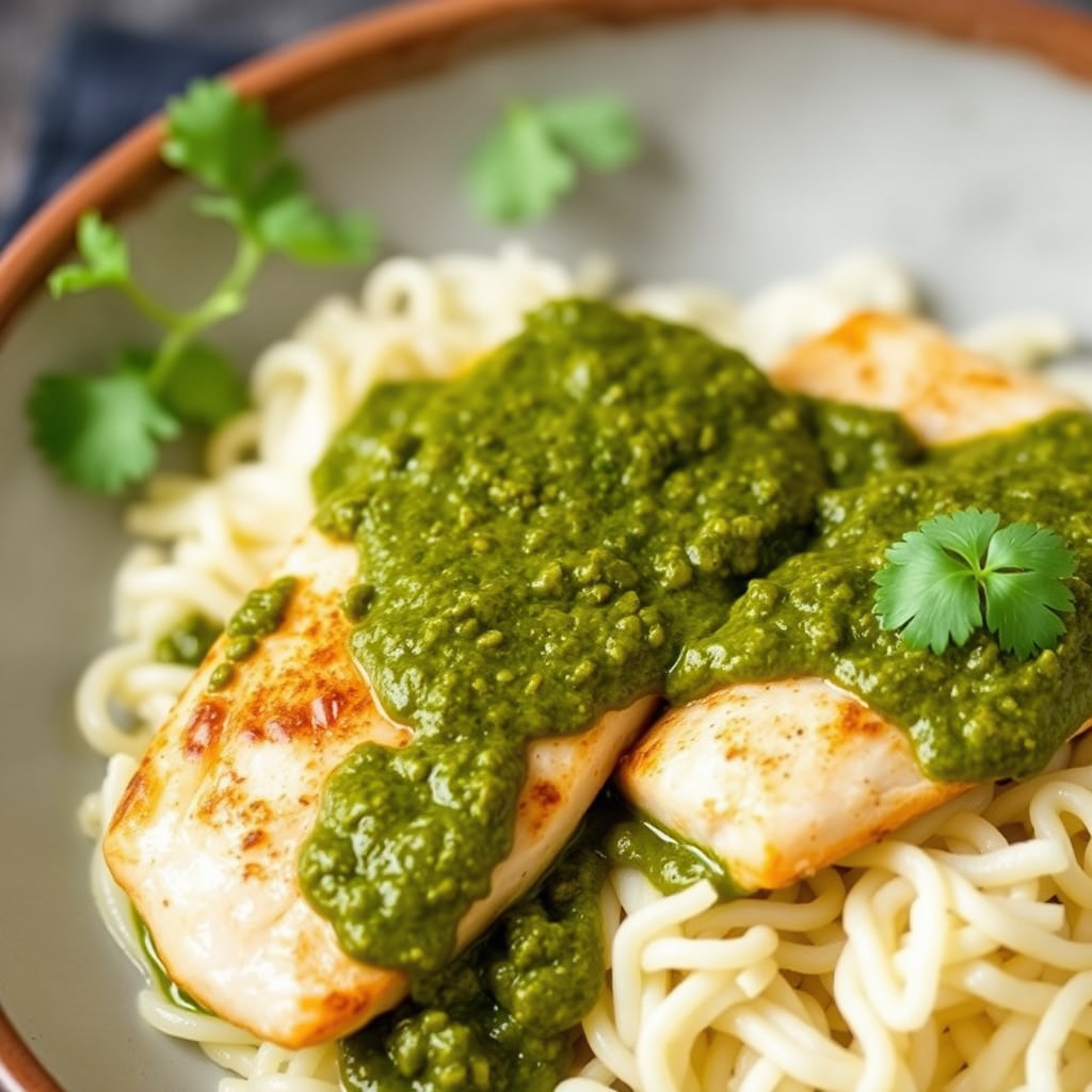 Fiskefileter med Mole Verde