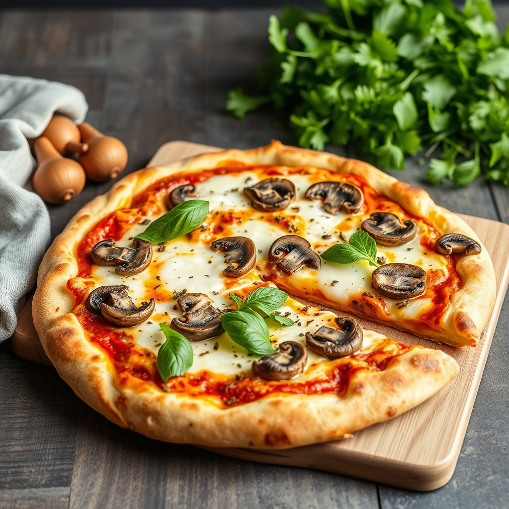 For kjærligheten til sopp-pizza