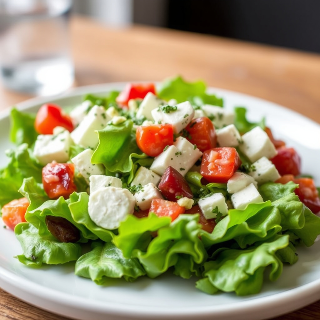 Førsteklasses blåmuggostsalat
