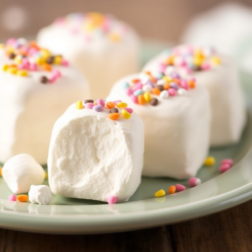 Fortryllende marshmallow-godbiter