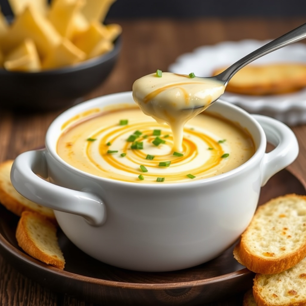 Fransk løksuppefondue