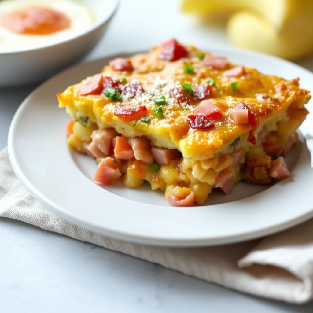 Frokostform med landsskjinke og skinke