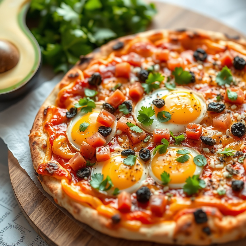 Frokostpizza Mexicali