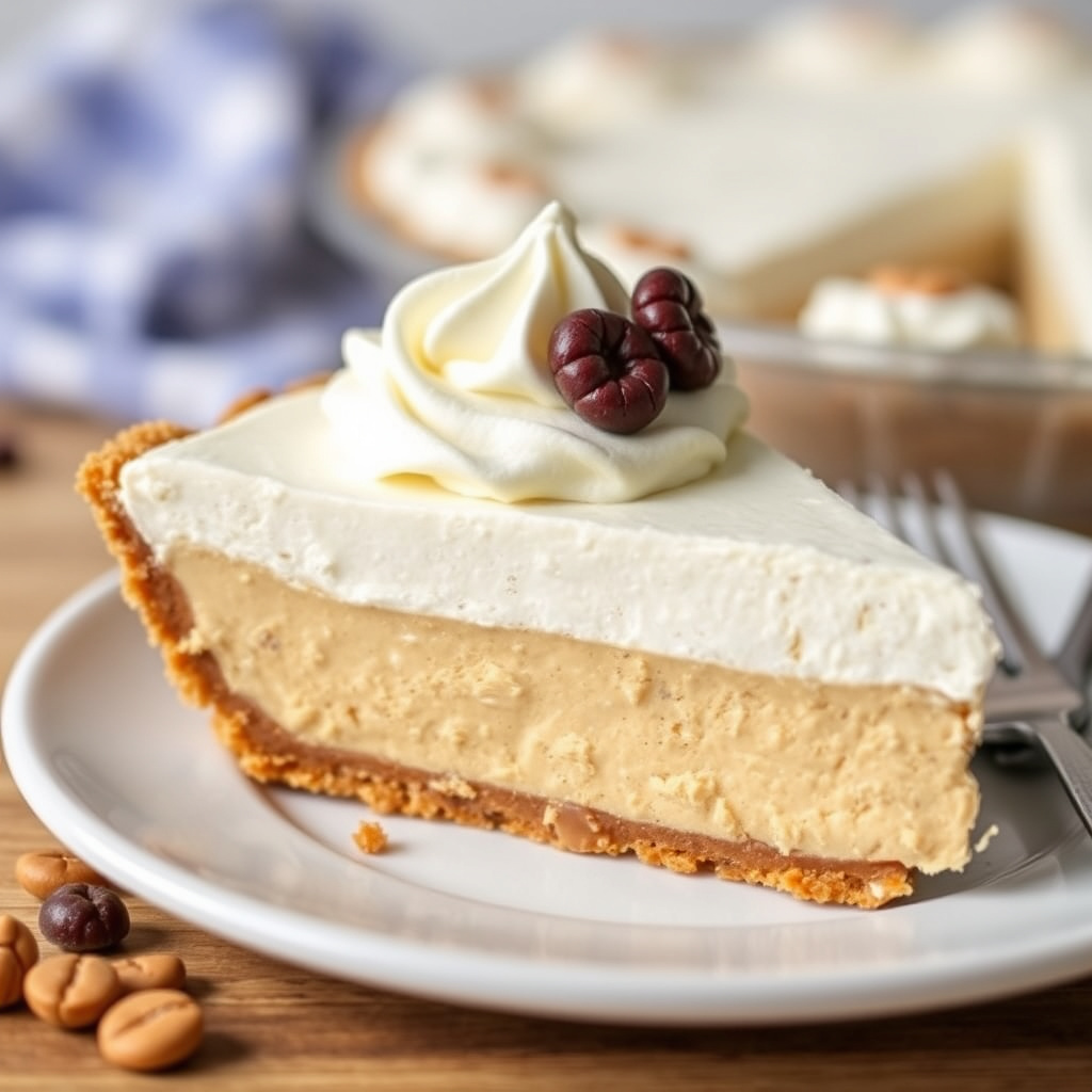 Frossen peanøttsmørpai