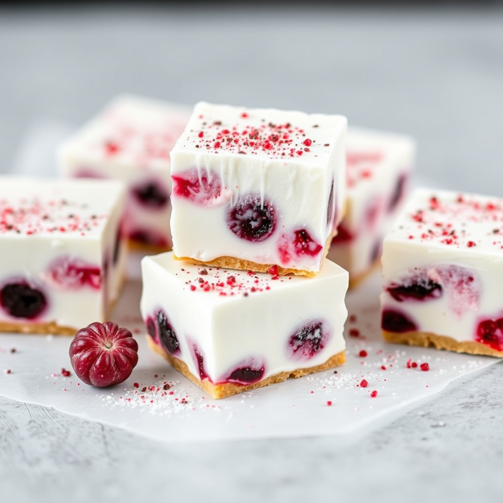 Frossen yoghurtkube
