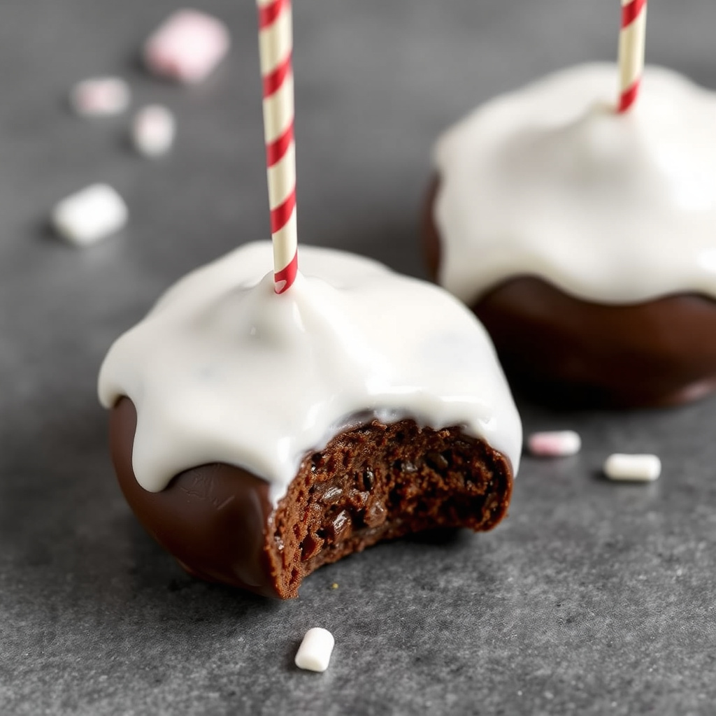 Frostede sjokoladeknapper