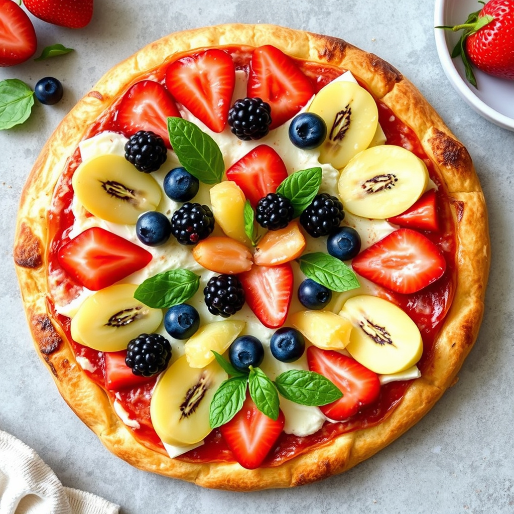 Fruktpizza I