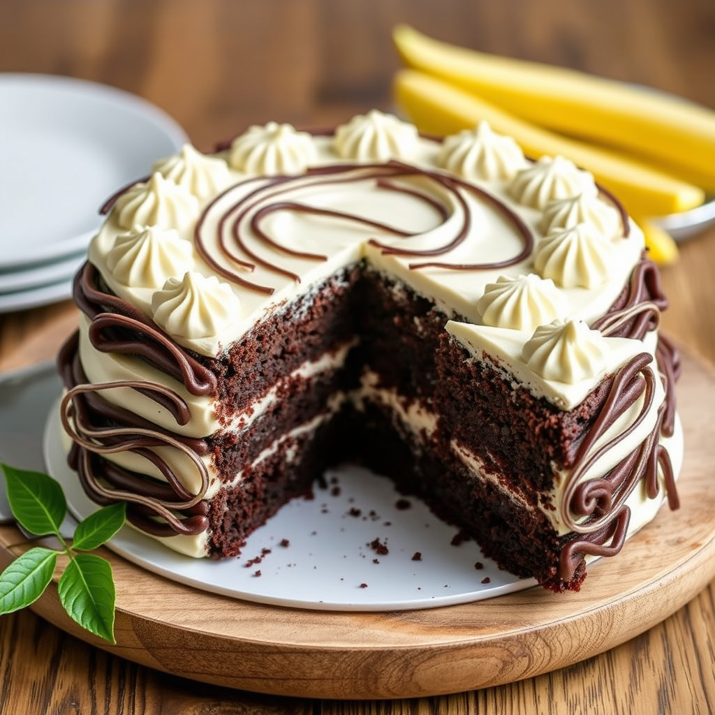 Fudge Ribbon-kake