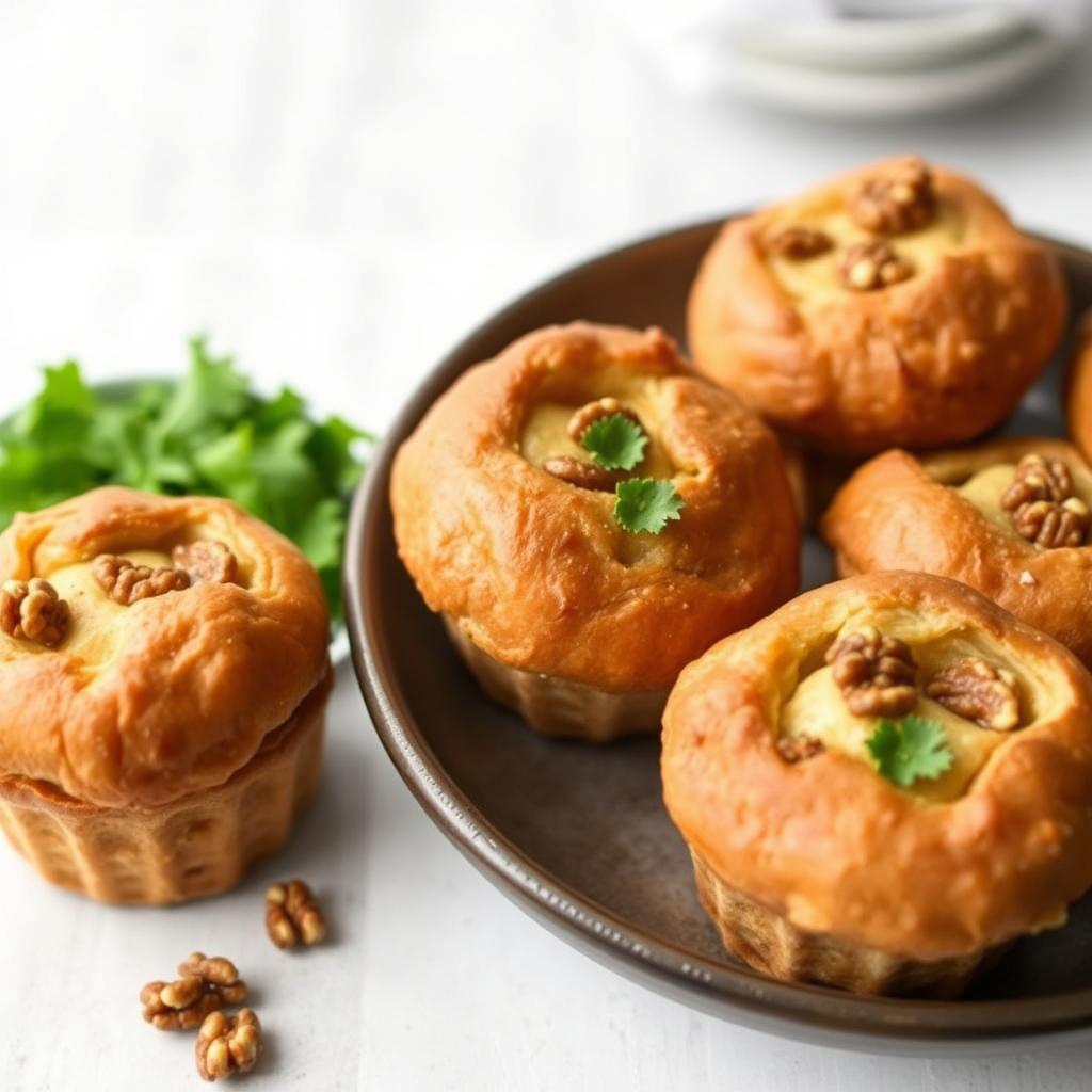 Fullkornsvalnøttpopover