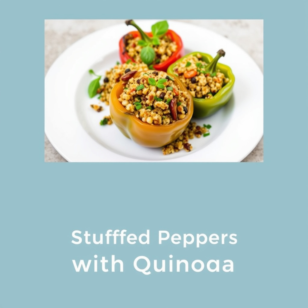 Fylte paprika med quinoa