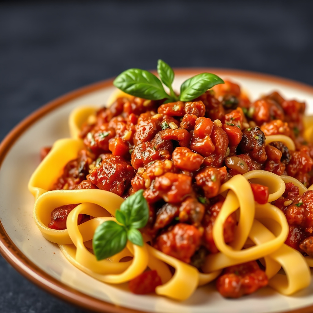 Game Ragu med Pappardelle