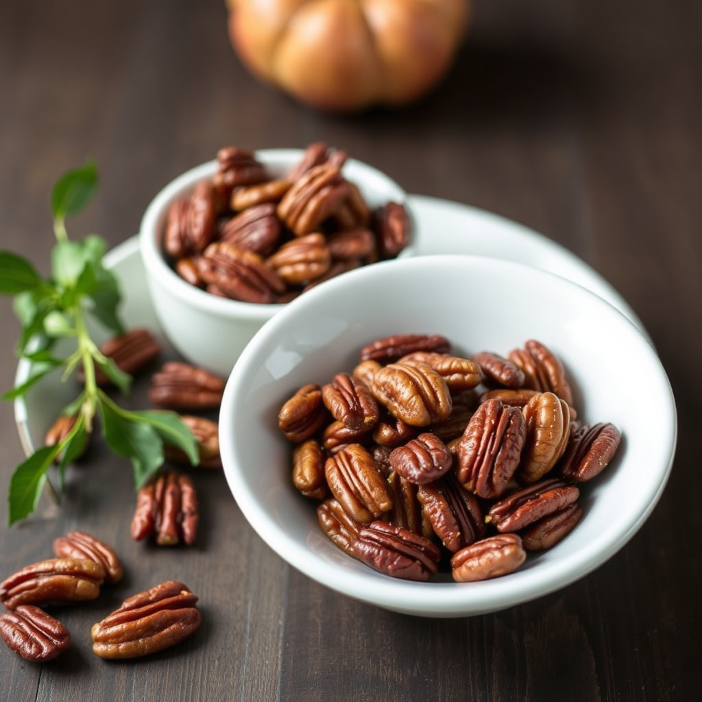 Gammeldagse ristede pekannøtter