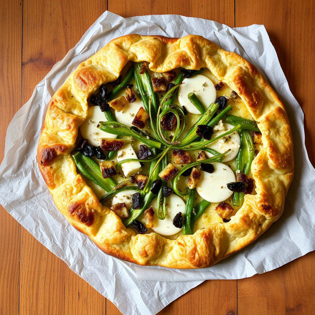 Geitost- og purregalette