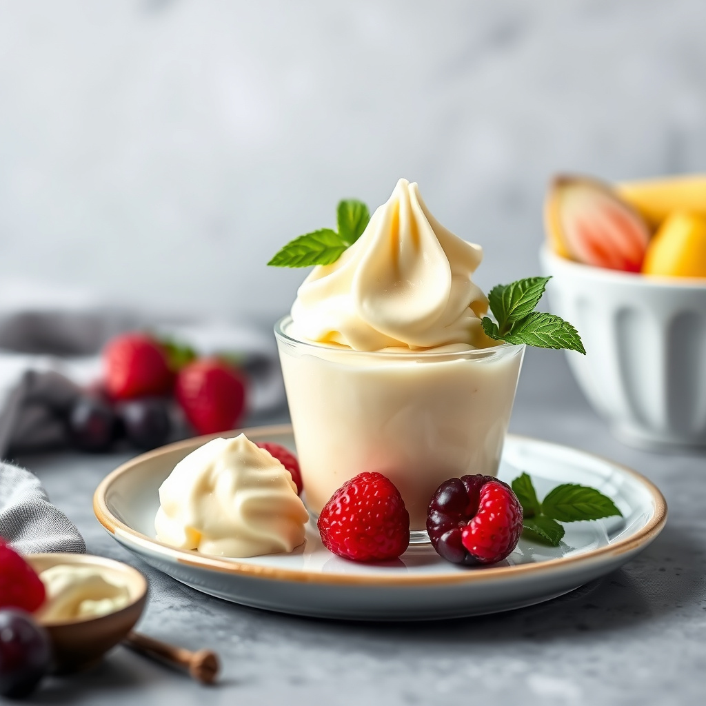 Gelato di Crema  
Vaniljekrembase for gelato