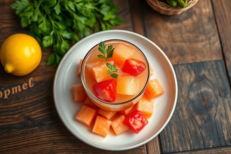 Agua Fresca med melonfrø