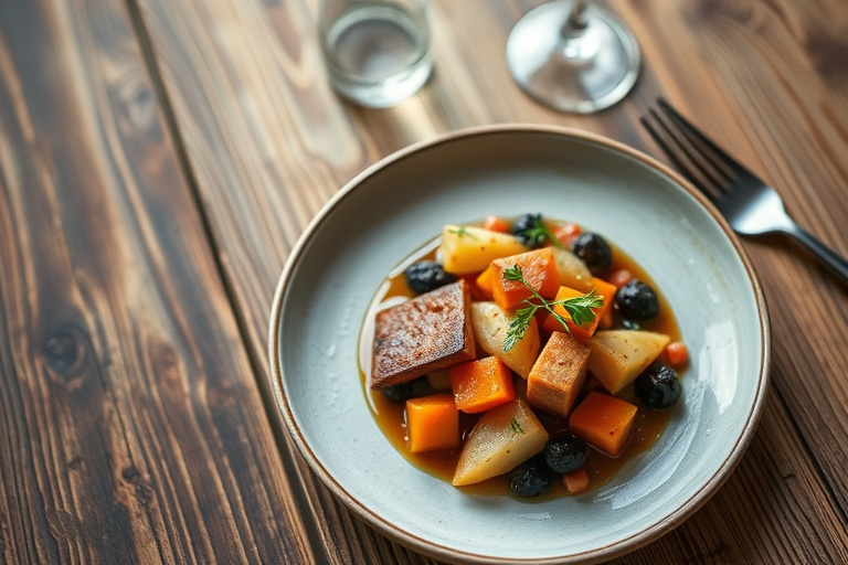 Sørvestlig kylling med ris og bønner