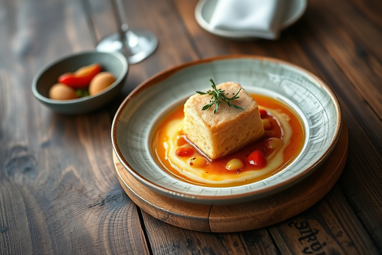 Riskrem med rosenvann og mandler