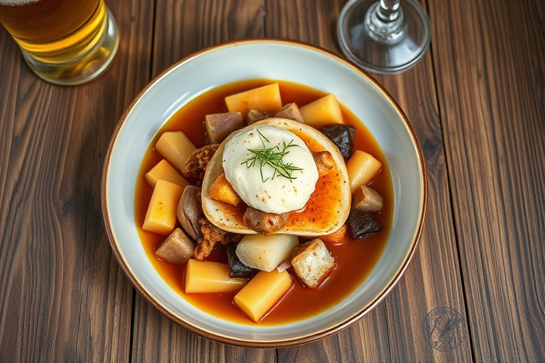 Kremet kål med bacon