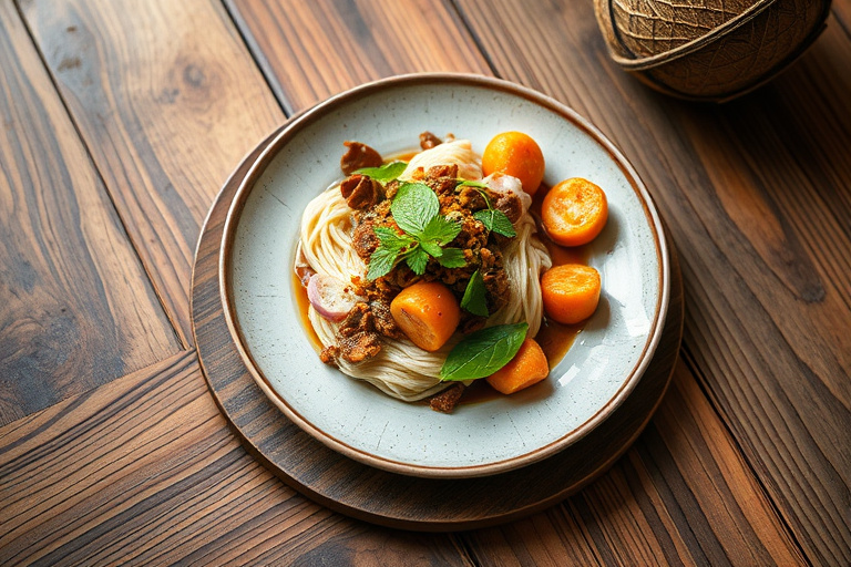 Latik (stekt kokosmelk-topping)