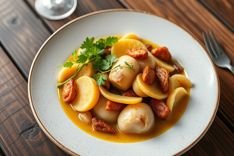 Sautert tofu med valnøtter og frøblanding