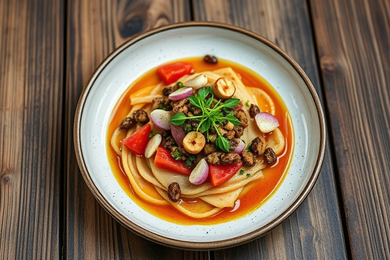 Gressløkblomst-infusert eddik