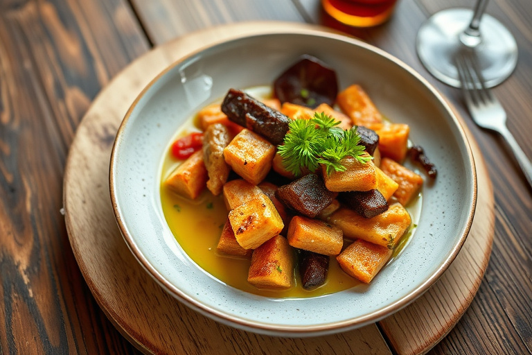 Druer med ingefær og kremost